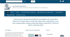 Desktop Screenshot of lawaccess.org
